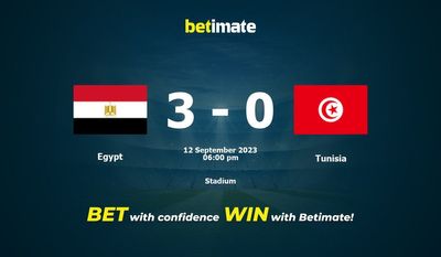 Pronostico, quote e suggerimenti di scommesse Egitto vs Tunisia 12/09/2023