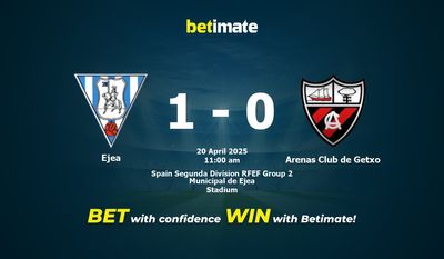Ejea vs Arenas Club de Getxo Pronostici, quote e consigli di scommessa 20/04/2025
