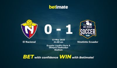 El Nacional vs Vinotinto Ecuador Pronostici, quote e consigli di scommessa 13/05/2025