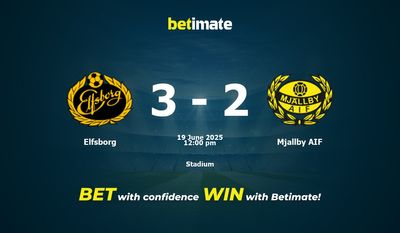 Pronostici, quote e consigli per le scommesse Elfsborg vs Mjallby AIF 19/06/2025