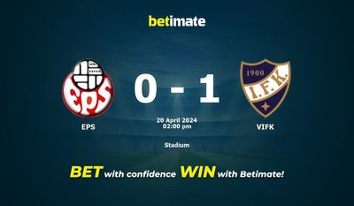 Pronostici, quote e suggerimenti sulle scommesse EPS vs VIFK 20/04/2024