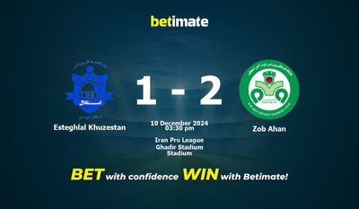 Pronostici, quote e suggerimenti per le scommesse Esteghlal Khuzestan vs Zob Ahan 12/10/2024