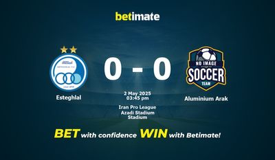 Pronostico, quote e consigli per le scommesse Esteghlal vs Aluminium Arak 05/02/2025