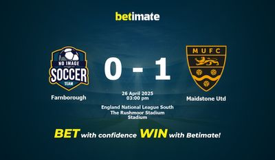 Pronostici, quote e consigli per le scommesse Farnborough vs Maidstone Utd 26/04/2025