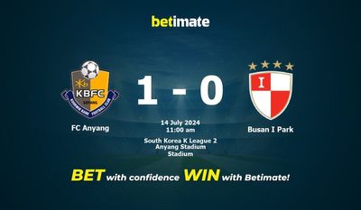 FC Anyang vs Busan I Park Pronostici, quote e consigli di scommessa 14/07/2024