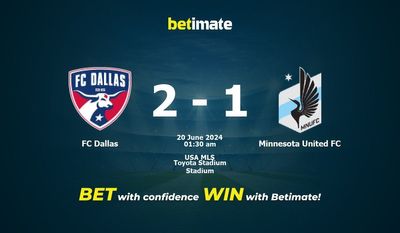 Pronostici, quote e pronostici su FC Dallas vs Minnesota United FC 20/06/2024