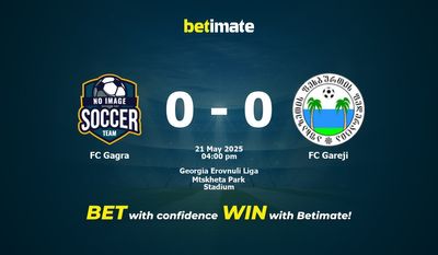 Pronostici, quote e consigli di scommessa FC Gagra vs FC Gareji 21/05/2025