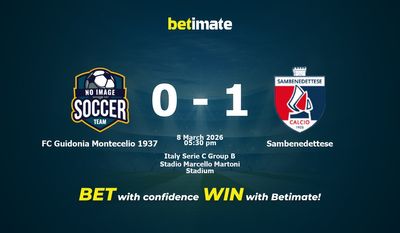 FC Guidonia Montecelio 1937 vs Sambenedettese Pronostici, quote e consigli di scommessa 08/03/2026