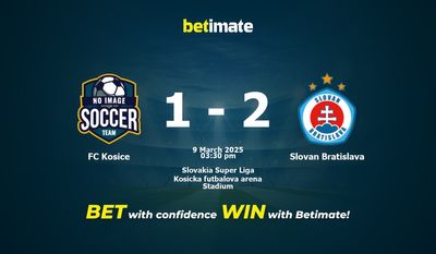 Pronostici, quote e consigli di scommessa FC Kosice vs Slovan Bratislava 09/03/2025
