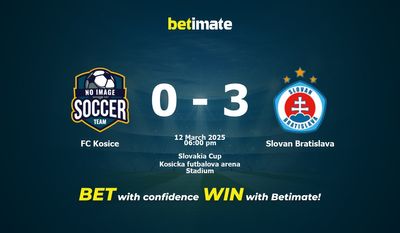 Pronostici, quote e consigli di scommessa FC Kosice vs Slovan Bratislava 12/03/2025