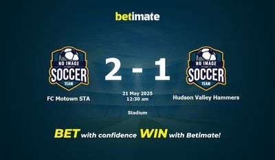Pronostici, quote e consigli per le scommesse FC Motown STA vs Hudson Valley Hammers 20/05/2025