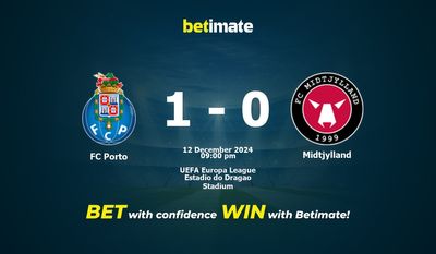 Pronostici, quote e consigli di scommessa FC Porto vs Midtjylland 12/12/2024