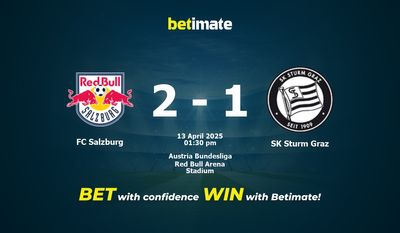 Pronostico, quote e consigli per le scommesse FC Salisburgo vs SK Sturm Graz 13/04/2025