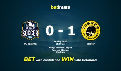 Pronostico, quote e consigli per le scommesse FC Talanta vs Tusker 14/05/2025