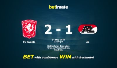 Pronostici, quote e consigli per le scommesse FC Twente vs AZ 14/05/2025