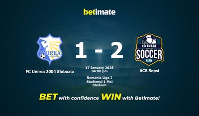 FC Unirea 2004 Slobozia vs ACS Sepsi Pronostici, quote e consigli di scommessa 17/01/2025