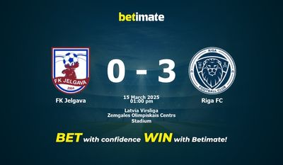 Pronostici, quote e suggerimenti per le scommesse FK Jelgava vs Riga FC 15/03/2025