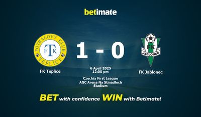 Pronostici, quote e consigli di scommessa FK Teplice vs FK Jablonec 06/04/2025