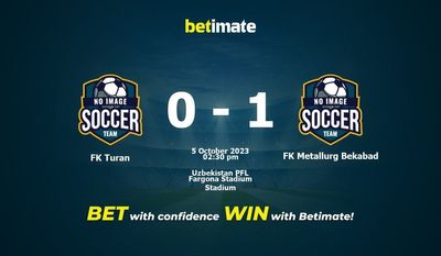 Pronostici, quote e consigli di scommessa FK Turan vs FK Metallurg Bekabad 05/10/2023