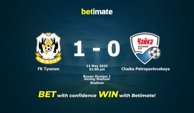 Pronostico, quote e consigli per le scommesse FK Tyumen vs Chaika Petropavlovskaya 05/11/2025