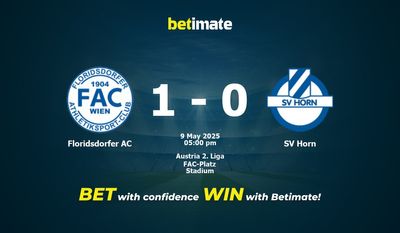Pronostico, quote e consigli per le scommesse Floridsdorfer AC vs SV Horn 05/09/2025
