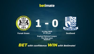 Pronostici, quote e consigli per le scommesse Forest Green vs Southend 21/05/2025