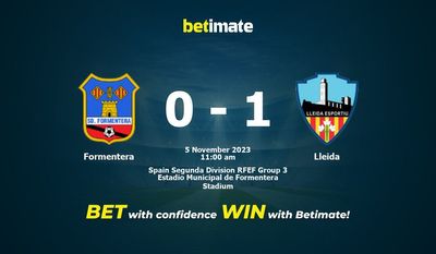 Pronostici, quote e consigli di scommessa Formentera vs Lleida 05/11/2023