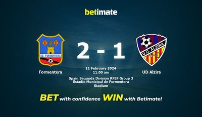 Pronostici, quote e suggerimenti di scommesse Formentera vs UD Alzira 11/02/2024