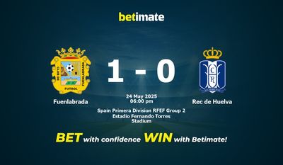 Fuenlabrada vs Rec de Huelva Pronostici, quote e consigli di scommessa 24/05/2025