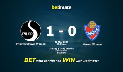 Fylkir Reykjavik Femminile vs Haukar Femminile Pronostici, quote e consigli di scommessa 22/05/2025