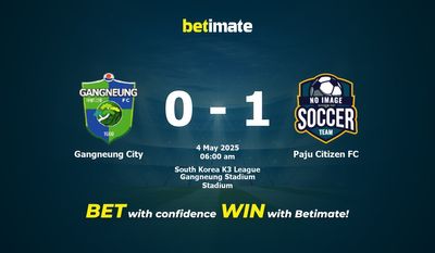 Pronostici, quote e consigli per le scommesse Gangneung City vs Paju Citizen FC 05/04/2025