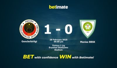 Genclerbirligi vs Manisa BBSK Pronostici, quote e consigli di scommessa 28/02/2025