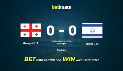 Georgia U19 vs Israele U19 Pronostici, quote e pronostici di scommesse 26/02/2024