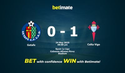 Pronostico Getafe vs Celta Vigo, quote e consigli per le scommesse 24/05/2025
