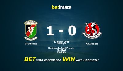 Glentoran vs Crusaders Pronostici, quote e consigli sulle scommesse 22/03/2025