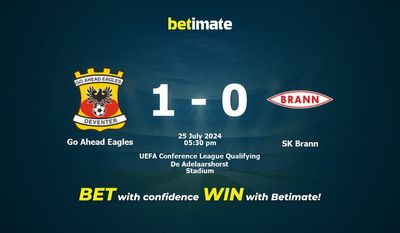 Go Ahead Eagles vs SK Brann Pronostici, quote e consigli di scommessa 25/07/2024