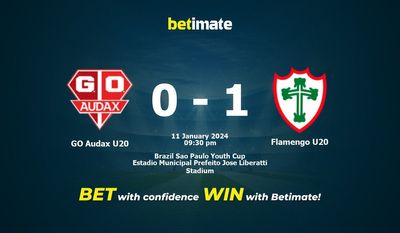 GO Audax U20 vs Flamengo U20 Pronostici, quote e consigli di scommessa 01/11/2024