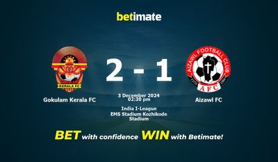 Gokulam Kerala FC vs Aizawl FC Pronostici, quote e consigli di scommessa 03/12/2024