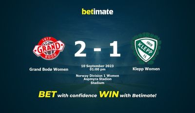 Grand Bodø Women vs Klepp Women Pronostici, quote e consigli di scommessa 10/09/2023