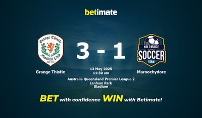 Pronostici, quote e consigli per le scommesse Grange Thistle vs Maroochydore 13/05/2025