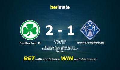 Greuther Furth II vs Viktoria Aschaffenburg Pronostici, quote e consigli di scommessa 03/05/2025