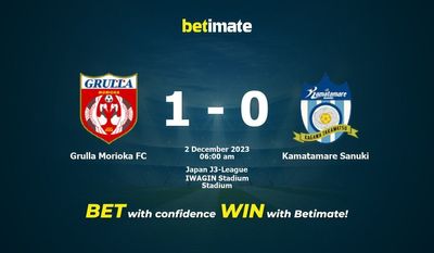 Grulla Morioka FC vs Kamatamare Sanuki Pronostici, quote e consigli di scommessa 02/12/2023