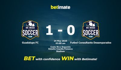 Pronostico, quote e consigli per le scommesse Guadalupe FC vs Futbol Consultants Desamparados 24/05/2025