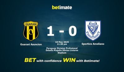Guarani Asuncion vs Sportivo Ameliano Pronostici, quote e consigli di scommessa 18/05/2025