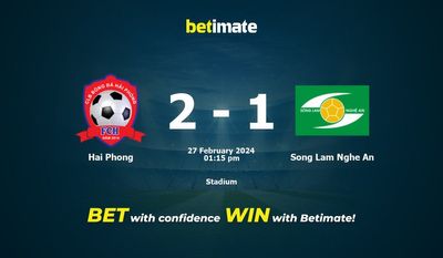 Hai Phong vs Song Lam Nghe An Pronostico, quote e consigli di scommessa 27/02/2024