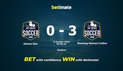 Hainan Star vs Nantong Haimen Codion Pronostici, quote e consigli di scommessa 09/10/2023