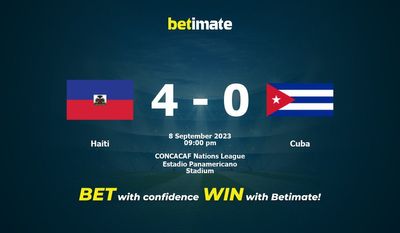 Pronostici, quote e consigli di scommessa Haiti vs Cuba 08/09/2023
