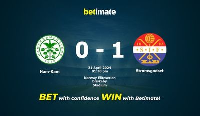 Ham-Kam vs Stromsgodset Pronostici, quote e consigli di scommessa 21/04/2024