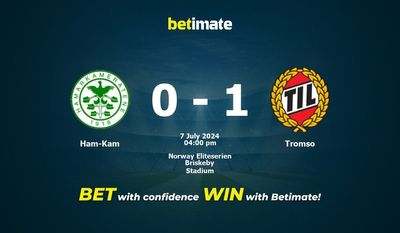 Pronostici, quote e consigli di scommessa Ham-Kam vs Tromsø 07/07/2024