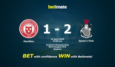 Pronostici, quote e consigli per le scommesse Hamilton vs Queen's Park 19/04/2025